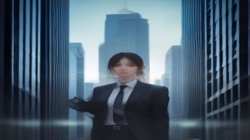 磁力多客服人员在开放式办公区通过耳机为客户提供全天候在线支持